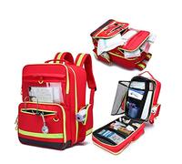 Compact First Aid Kit with Reflective Design for Emergency Preparedness, Ideal for EMS, Outdoor Adventures, and Home Safety