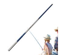 Compact fishing rod, ergonomic fishing rod, space-saving precision set for on the go with compact design for men on fishing trips by sea and river for perch trout catfish
