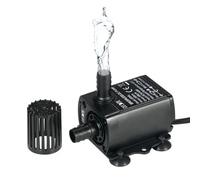 Compact Flow Pump, Adjustable Circulation Motor Unit, 5V USB Mini Pump with Intake Screen, Adorable PP Water Mover, Pond System with Quiet Design, Fountain Use for Garden Patio