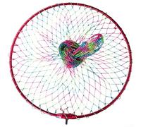 Compact Foldable Alloy Scoop Net Head for Sea Fishing with Metric 8mm Thread, Compatible with Most Net Poles (40cm（ 8mm))
