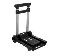 Compact Foldable Cart with High Load Capacity - Versatile Folding Wagon with Wheels for Household Shopping and Travel - Space-Saving and Easy to Store