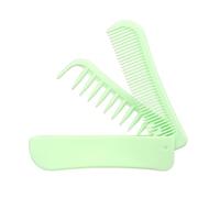 Compact Foldable Comb Portable Wide Tooth Designs For Various Hair Types Travel Friendly Hair Styling Combs
