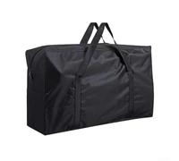 Compact Foldable Storage Bag for Camping Tables and Chairs Fits in Car Trunk or Back Seat Ideal for Short Trips and Long Journeys (Black -L)