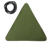 Compact Folding Camping Stool with Waterproof Fabric and Tripod Stability for Hiking Backpacking Fishing Travel Gardening Mountaineering (Brown)