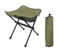 Compact Folding Chair for Outdoor Sketching and Picnics, Portable and Ultralight (ArmyGreen)