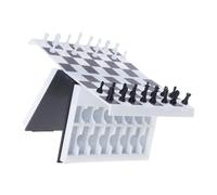 Compact Folding Chess Board Enhances Strategy Lightweight Family Play Innovative Book Styles Folding Chesses Set Practical Design for Travel Storage Educational Chesses Game
