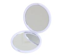 Compact Folding Cosmetic Mirrored with Double Side Glass Travel Portable Handheld Round Mirrored for Home Parties Purses Foldable Handbag Makeup