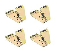 Compact Folding Hinges Essential Cabinet Fittings Set Easy Installs Round Table Folding Hinges Set for Household Tables Upgrades Foldable Round Table Hinges Space Saving Folding Hinges Set Cabinet for