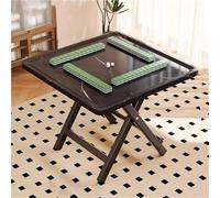 Compact Folding Mahjong Table Square Game & Dining Table for 2-4 Players Space-Saving Design for Cards Chess & Mahjong Ideal for Home & Apartment Use 70x70x72 cm