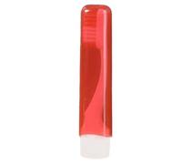 Compact Folding Travel Toothbrush Creative and Portable Business Trip Toothbrushes for Women and Men Easy Carrying Resin Toothbrush