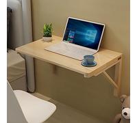 Compact Folding Wall-Mounted Desk - Space-Saving Floating Laptop Table for Home Office Study Kitchen or Balcony - Ideal Small Space Workstation