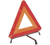 Compact Folding Warning Triangle - E-Approved Breakdown Safety Sign For Vehicles