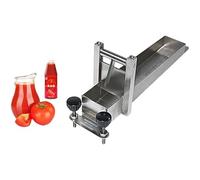 Compact Food Viscometer for Jam Sauce Cheese, 75ml Stainless Steel Lab Quality Control Viscosity Gauge Accurate Flow Test Tool