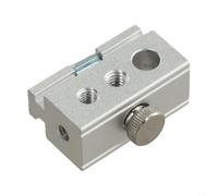 Compact for igt Slider 40mm Lightweight Aluminum Build Compact | Lightweight aluminum alloy, for quick install mechanism, secure track grip, fits for igt systems, for durable build(silver)
