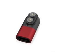 Compact for Type C Adapter for LEDLENSER P7R H15R Compact for(Red) | for premium aluminum alloy, rust resistant, sl inish, compact size, ideal for office home travel use