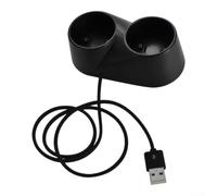 Compact Gaming Charging for PS4 for vr Controllers Compact Gaming | Dedicated dual slot, efficient power delivery, keeps controllers ready, compact footprint, sl lack finish