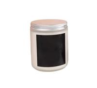 Compact Glass Candles with Aluminum Lid Modern Cylinder Scented Candle Highly Scented for Stress Relief Not pungent(Lavender,L)