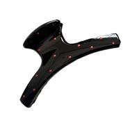 Compact Grip Hair Claw Women's Finish Fine Teeth Hold Office to Gym Styling Tool Lightweight Resin Clip, フリーサイズ