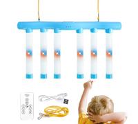 Compact Grip Stick Set with Remote Control and Multi-Coloured Lighting - Training Toy for Visuo-Motor Coordination and Reflexes, for Men, Women, Teens and Family