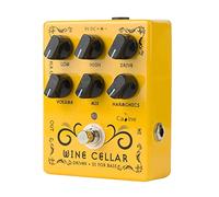 Compact Guitar Bass Pedal 1/4" Connect Mini Analog Guitar Pedal True Bypass, Style 1