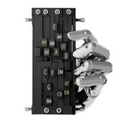 Compact Guitar Trainer, Chord Presser for Guitar, Guitar Learning Accessory, Guitar Practice Tool, Compact Guitar Trainer Guitar Learning Tools for Beginners Effective Trainer and Chord Presser