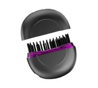 Compact Hair Straightening Iron Armed for Mobile Action and Stove to Maintain Safe Consistent Heat Levels Portable Brush Lightweight Travel Sensitive