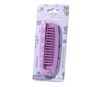 Compact Hair Tool | ABS Massage Comb for Quick Styling, Travel Essentials Sensitive Scalp Relief Foldable Folding for Daily Use