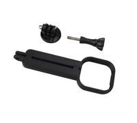 Compact Handheld Extension Mount With 1/4 Inch Screw Link Against Slip Silicone Top And Attach Structure For Camera Addons Two Foot Adapter Extension