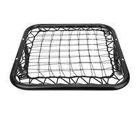 Compact Handheld Football Rebounder Net Durable Training Equipment for Goalkeepers and Black 50x50x12cm