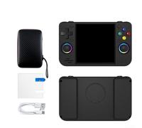 Compact Handheld Game Console Loaded with 20000+ Vintage Games and Equipped with WiFi for Real-time Multiplayer (128G Black)