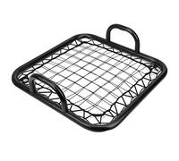 Compact Handheld Rebounder Net System for Football Training Equipment 50x50cm Black 2 Pieces