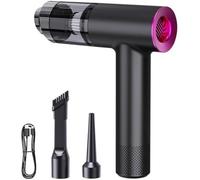 Compact Handheld Vacuum Cleaner | USB Rechargeable | Super Suction Engine | Portable Mini Hoover for Pet Hair, Car, Home, Office, Kitchen | Deep Cleaning Mini Portable Vacuum Cleaner