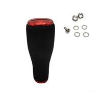 Compact Handle Knob Set for DAIWA For TATULA For ANTARES Reels with Integral Screw and Dual Bearing Setup (red)