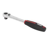 Compact Head Ratchet Wrench - 1/2" Sq Drive - Flip Reverse - 72-Tooth Action