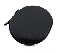Compact Headphone Pouch 22x17cm Black or Khaki(Black)