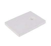 Compact Heat Insulation Fireclay Stone Practical Jewellery Making Accessory Fireclay Stone with Good Heat Insulation Thermal for Jewelers