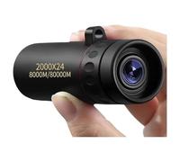 Compact High Power Monocular Telescope, 8X Magnification Portable Single Tube for Hiking, Bird Watching, Stargazing, and Outdoor Adventures