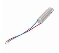 Compact Hollow Cup Vibration Motor 21x6mm DC 0.5V to 5V 80mA for Sensor Activation and Pulse Generation Circuits (11000 rpm)