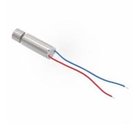 Compact Hollow Cup Vibration Motor 21x6mm DC 0.5V to 5V 80mA for Sensor Activation and Pulse Generation Circuits (13000 rpm)