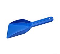 Compact ice scraper tool for refrigerator frost and car snow removal, designed with ergonomic anti skid handle for effective and safe deicing (Blue)