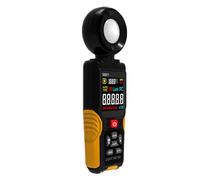 Compact Illuminance Tester High Precisions Luxmeter with Data Storage Large Screen 0~200000 Measurement Ranges High Accuracy Illuminance Meter