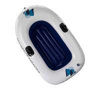 Compact Inflatable Boat - Small Durable Inflatable Boat, Portable Nautical Gear Optimal Safety, Stable Buoyancy Easy Navigation, Versatile Accessory for Water Recreation | River