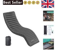 Compact Inflatable Camp Mat - Quick Inflate, Super Comfy, Perfect for Adventures