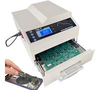 Compact Infrared Heater Reflow Soldering Station,Constant Temperature Timing,Professional Hot Air Circulation Welding Machine T-937-110V60Hz