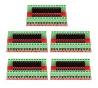 Compact IO Expansion Board Adapter, 5pcs, Industrial Terminal Accessories - High Precision Manufacturing, Easy Wiring, Ideal for Experimental Use