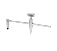 Compact Iron Plasterboard Hole Cutter Drilling Tool for Accurate Ceiling Light and Projects Professional Renovations Nonslip Grip Hole Cutter