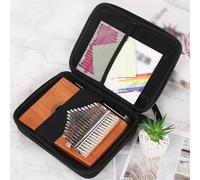 Compact Kalimba Case, Rust proof Thumb Bag with Large Storage Space (For 17 Keys)
