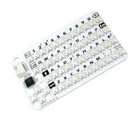 Compact KB V1.1 Keyboard Unit Base on AVR MEGA8A 50 Keys Programmable for Space Saving Designs ABS Keypad Small Keyboard