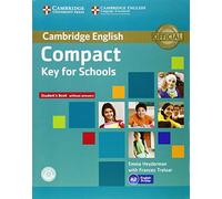 Compact Key for Schools Student's Book without Answers with CD-ROM