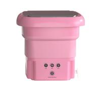 Compact Laundry Appliance - TPE Tiny Cleanser, Portable Cleanser | Collapsible Cleanser with Drain Tray, Petite Touch Panel Washer, User-Friendly Compact Laundry Solution for Laundering Outdoor